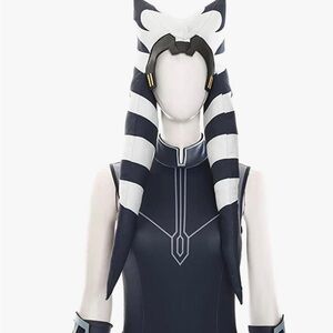 Ahsoka Tano Costume Full Set Cosplay Outfit Skywalker Clone Star Wars Jedi S